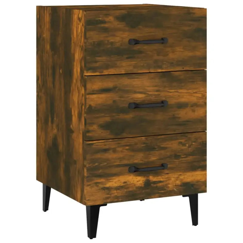 Nachtkastje van bewerkt hout met elegant en tijdloos ontwerp - Nachtkastjes