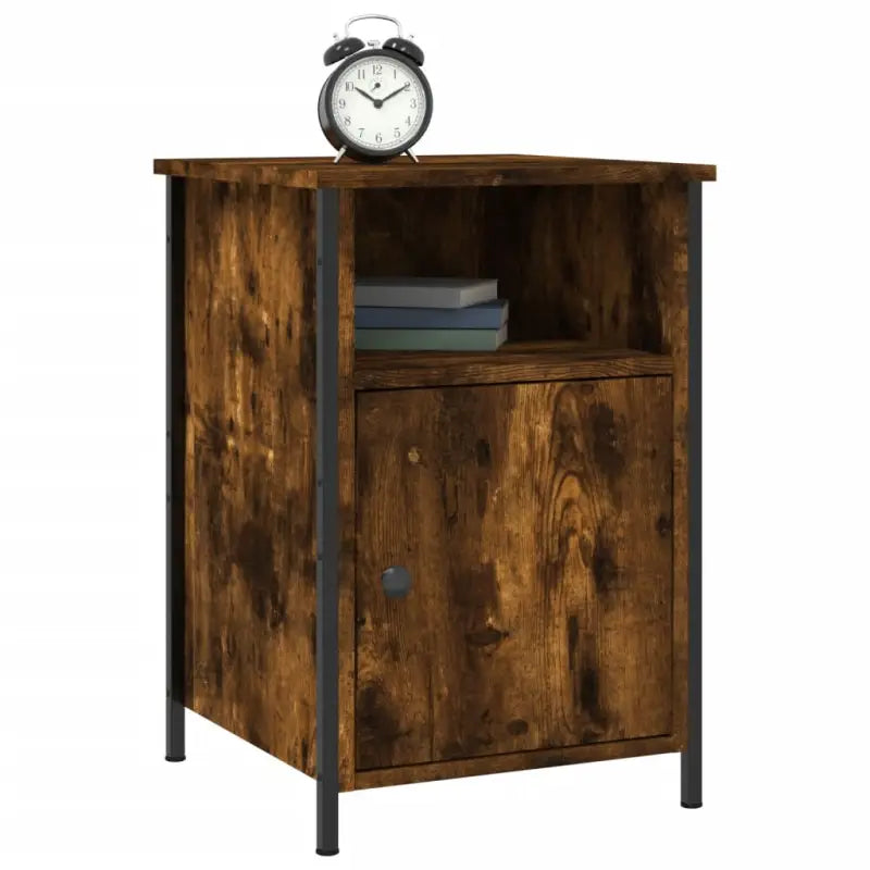 Nachtkastje van bewerkt hout met elegant en tijdloos ontwerp - Nachtkastjes