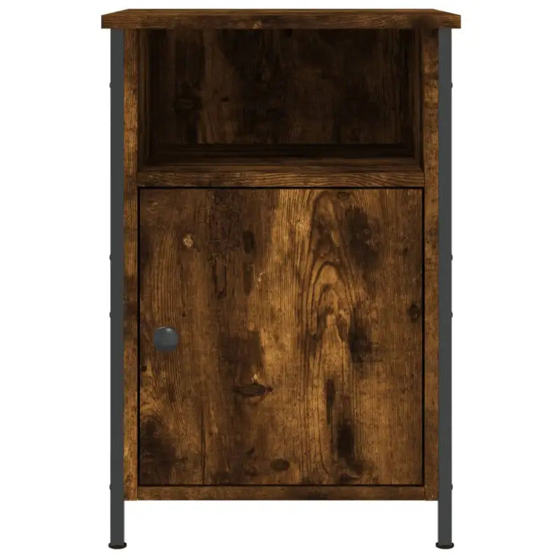 Nachtkastje van bewerkt hout met elegant en tijdloos ontwerp - Nachtkastjes