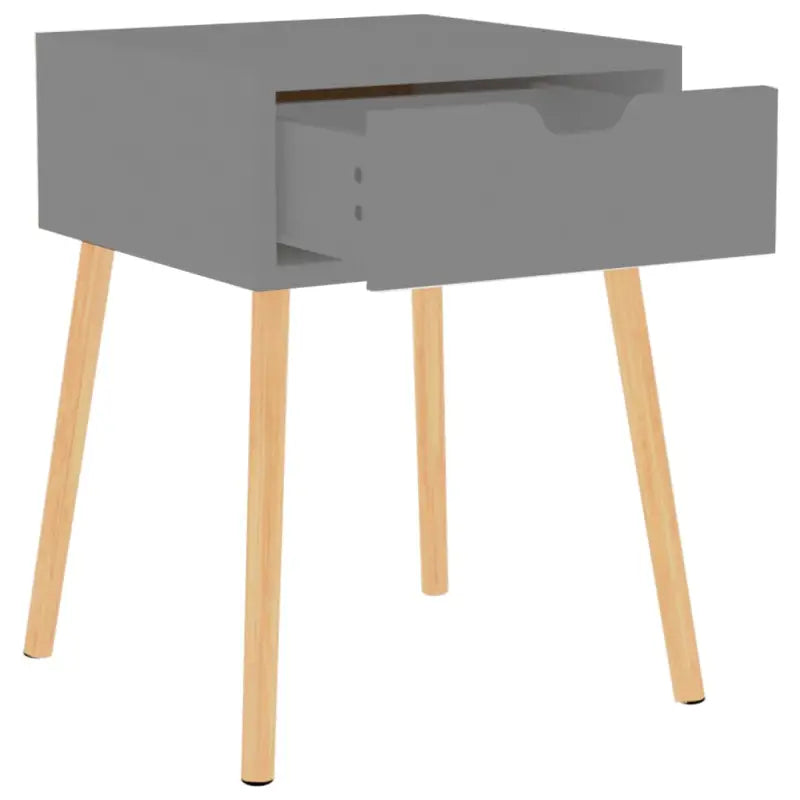 Nachtkastje van bewerkt hout met moderne charme - Nachtkastjes