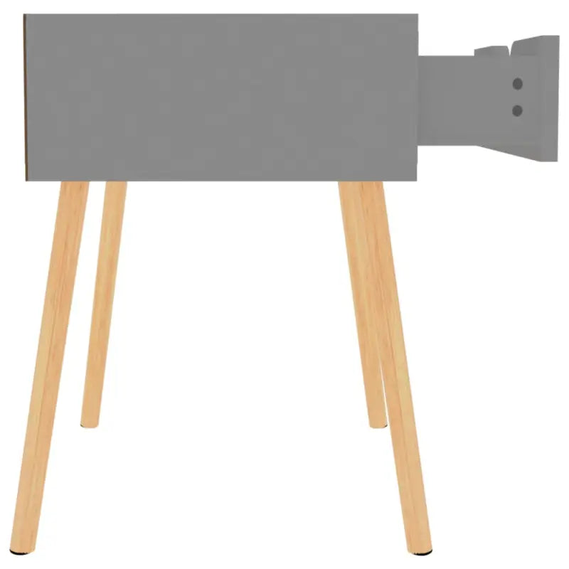 Nachtkastje van bewerkt hout met moderne charme - Nachtkastjes