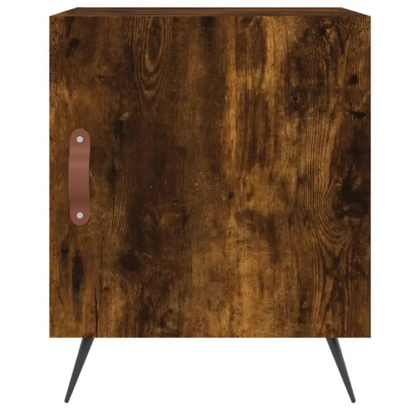 Nachtkastje van bewerkt hout met moderne uitstraling en duurzaam design - Nachtkastjes