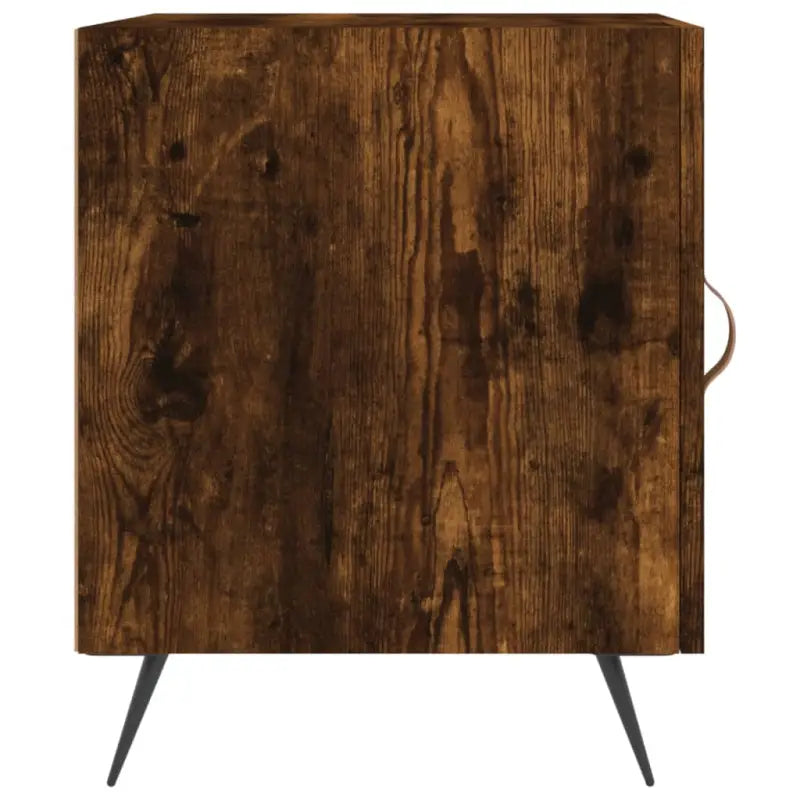 Nachtkastje van bewerkt hout met moderne uitstraling en duurzaam design - Nachtkastjes