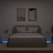 Nachtkastjes met rgb led-verlichting en duurzaam bewerkt hout - Nachtkastjes