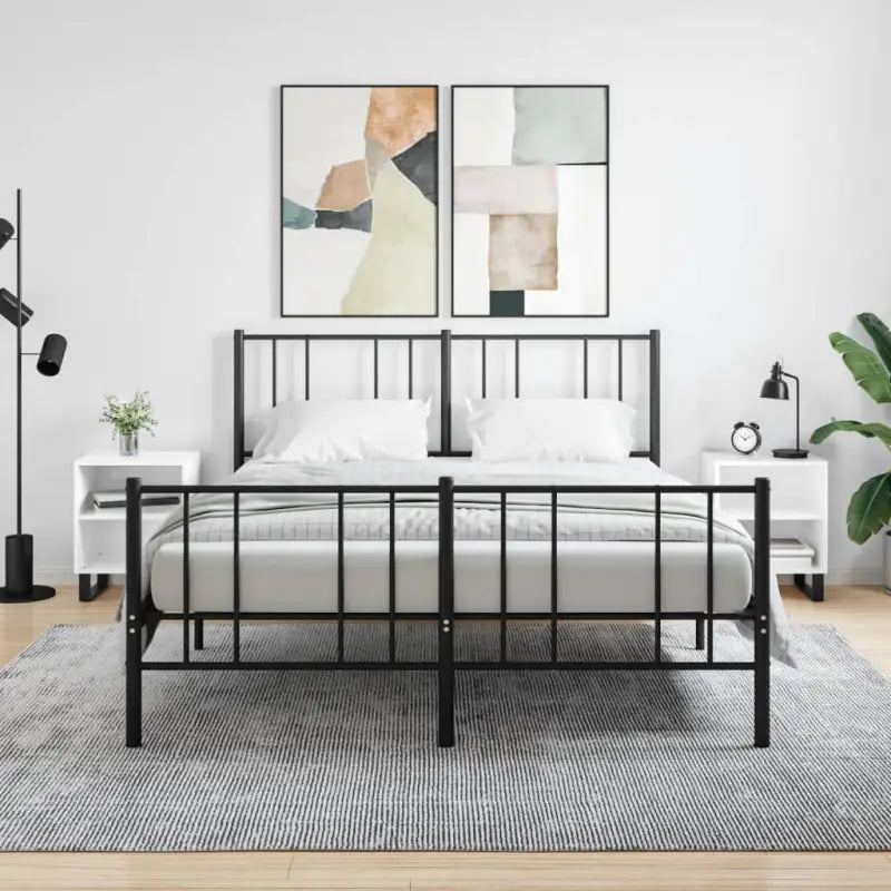 Nachtkastjes van bewerkt hout met elegant en tijdloos ontwerp - Hoogglans wit / 2 - Nachtkastjes