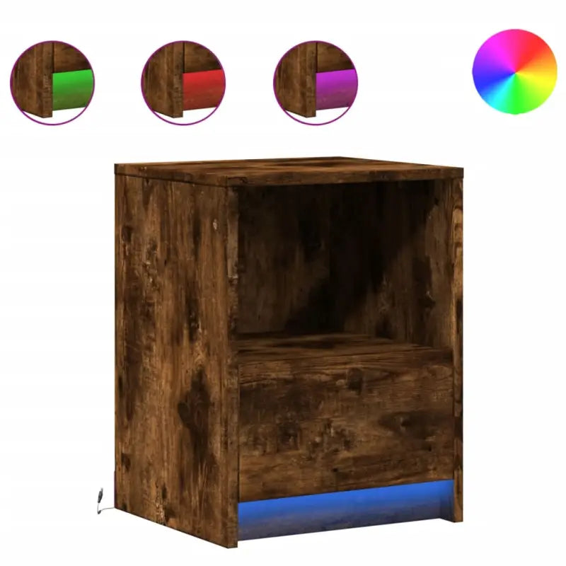 Nachtkastjes van bewerkt hout met tijdloze charme voor woonkamer of slaapkamer - Nachtkastjes