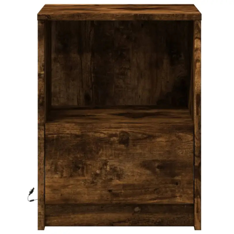 Nachtkastjes van bewerkt hout met tijdloze charme voor woonkamer of slaapkamer - Nachtkastjes