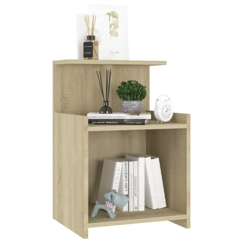 Nachtkastjes van bewerkt hout met trendy en praktische ontwerp - Nachtkastjes