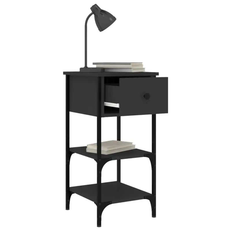 Nachtkastjes van bewerkt hout met verstelbare poten voor een tijdloze uitstraling - Nachtkastjes