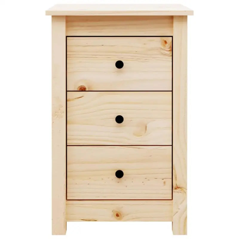 Nachtkastjes van massief grenenhout met stevig blad voor een tijdloos interieur - Nachtkastjes
