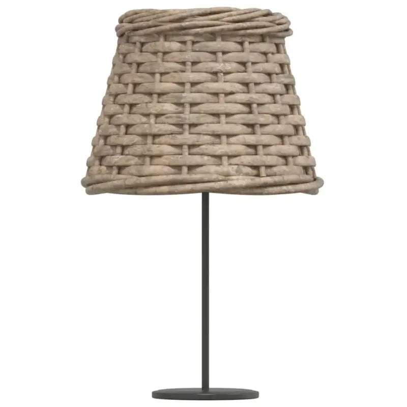 Natuurlijke wicker lampenkap met houder gat voor sfeervolle verlichting - Lampenkappen