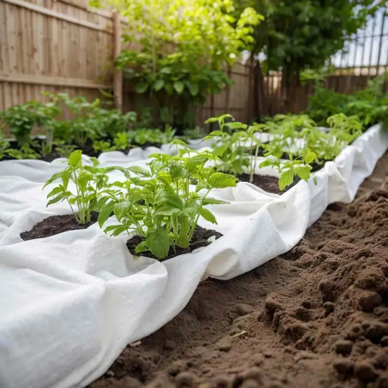 Onkruiddoekken voor tuinieren en landschapsarchitectuur - Wit / 50 m (100 gsm) / 1 - Onkruiddoekken