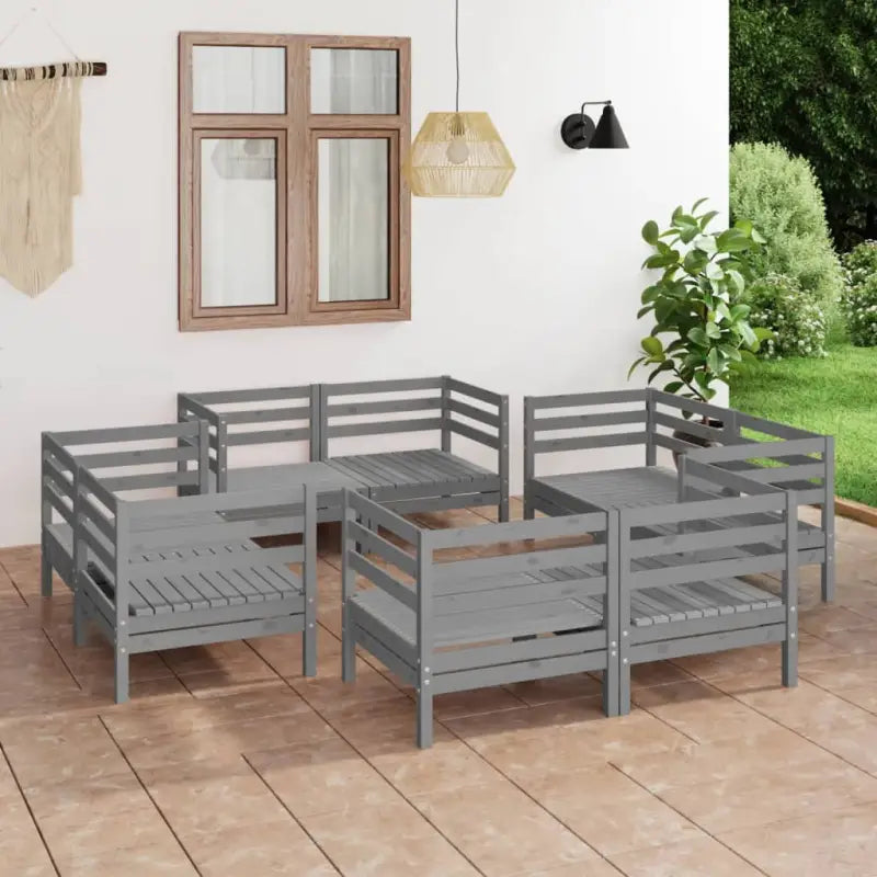 Ontdek comfortabele tuinsets van massief grenenhout voor ontspanning - Tuinsets