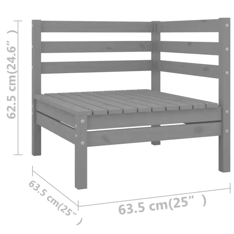 Ontdek comfortabele tuinsets van massief grenenhout voor ontspanning - Tuinsets