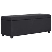 Opbergbankje met comfortabele bekleding en kleuraccent voor woonkamer - Opberg- & halbankjes