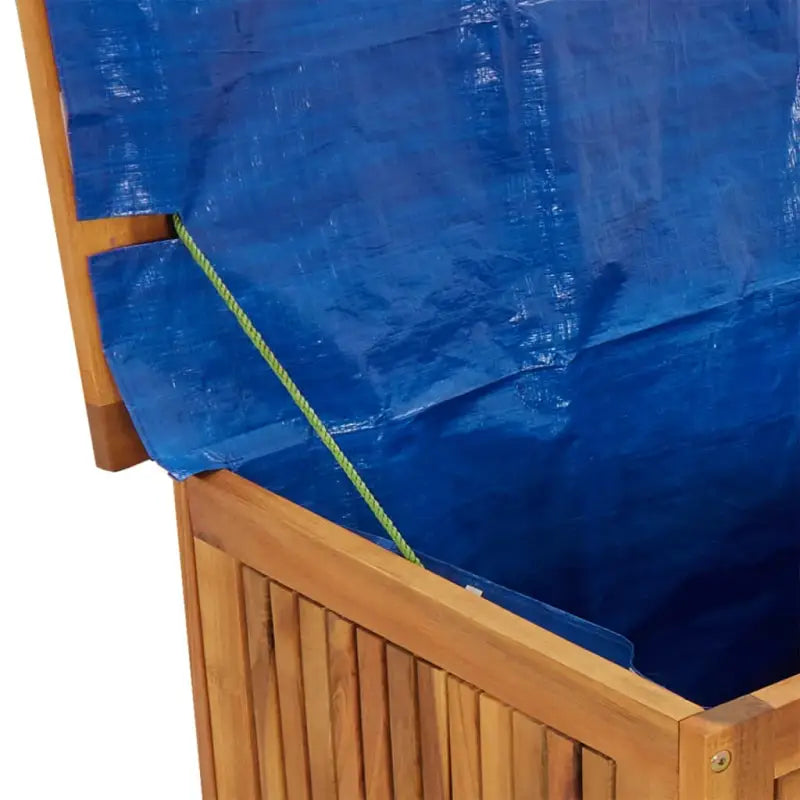 Opbergbox van massief acaciahout voor tuin en binnengebruik - Opbergboxen voor buiten