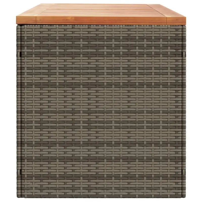 Opbergbox voor buiten in poly rattan voor andere spullen eenvoudig schoon maken - Opbergboxen voor buiten