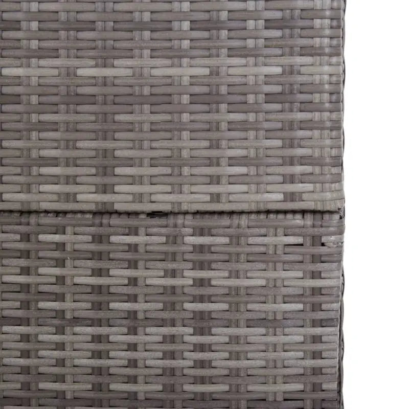 Opbergboxen voor buiten met poly rattan en gepoedercoat stalen frame - Opbergboxen voor buiten