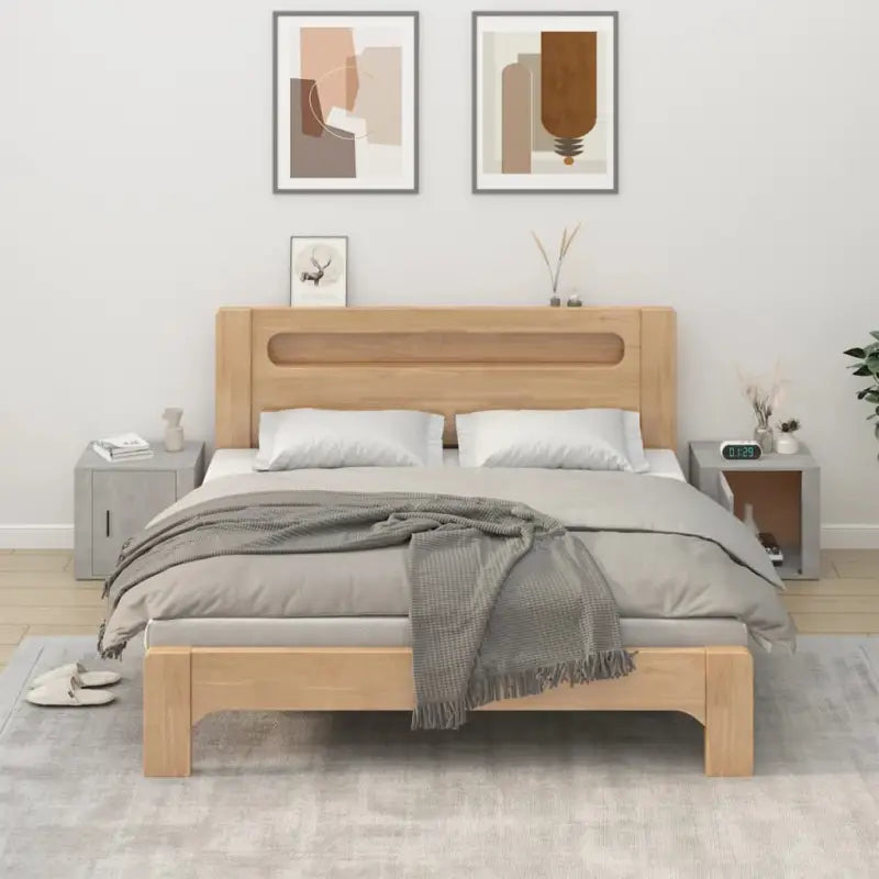 Opbergkast Grijs Sonoma met stabiel blad en elegant ontwerp - Betongrijs / 2 - Opbergkasten & lockerkasten