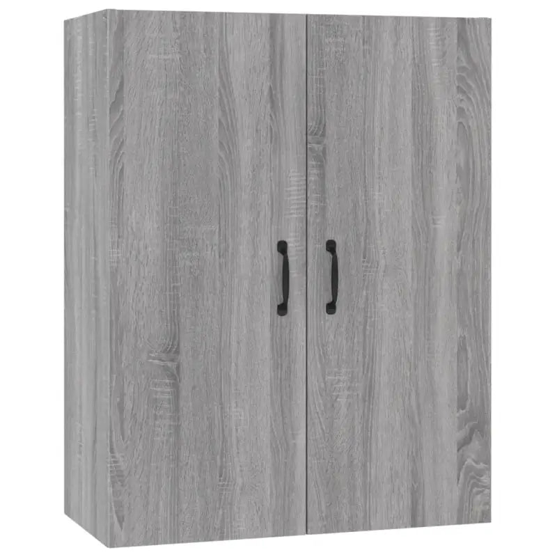 Opbergkast in Grijs Sonoma van bewerkt hout voor een stijlvolle muuropslag - Opbergkasten & lockerkasten