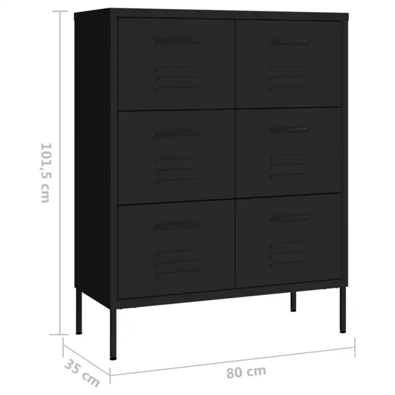 Opbergkast met 3-sectie kogellagergeleiders voor stevigheid en overzicht - Opbergkasten & lockerkasten