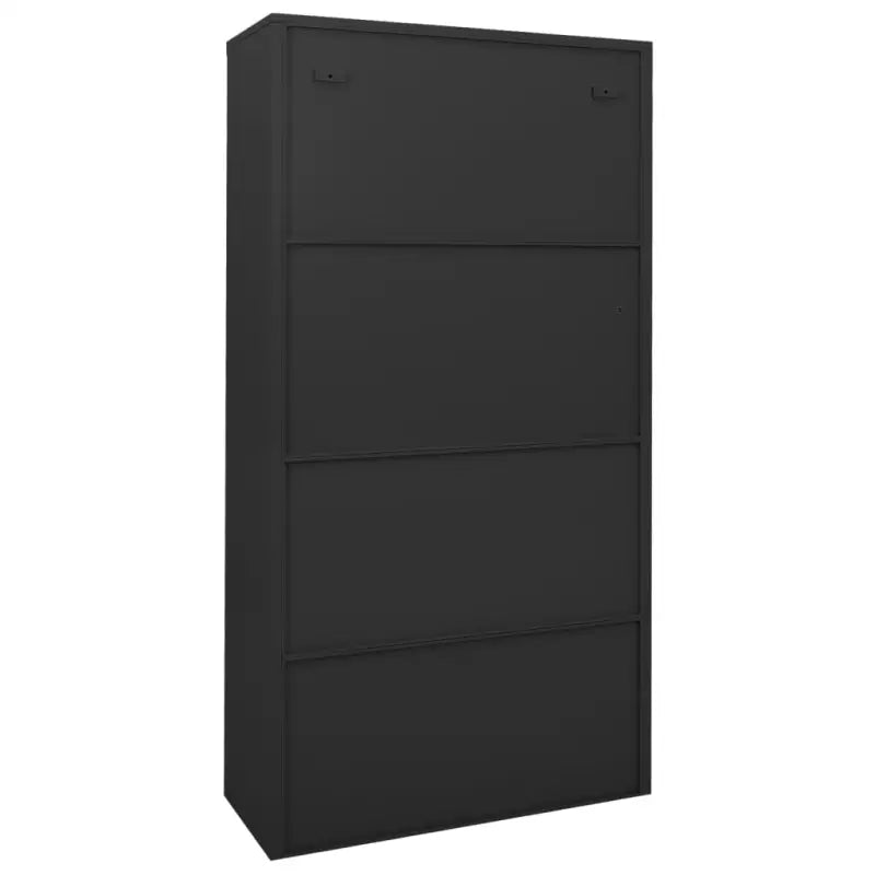 Opbergkast met gehard glas voor een nette kantoorruimte - Opbergkasten & lockerkasten