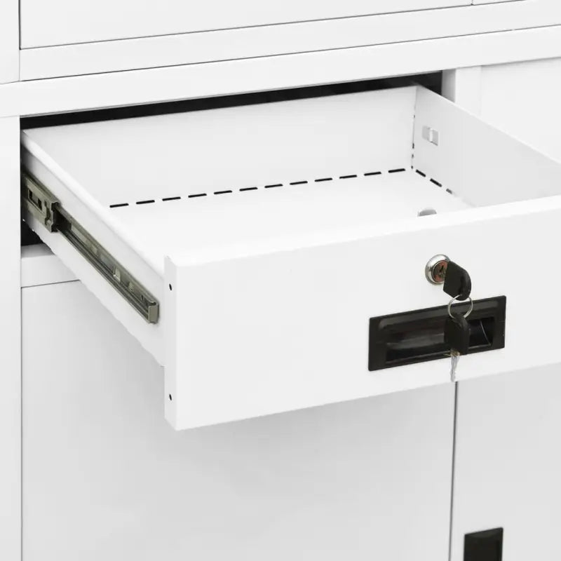 Opbergkast met verstelbare schappen en 3-sectie kogellagergeleiders - Opbergkasten & lockerkasten