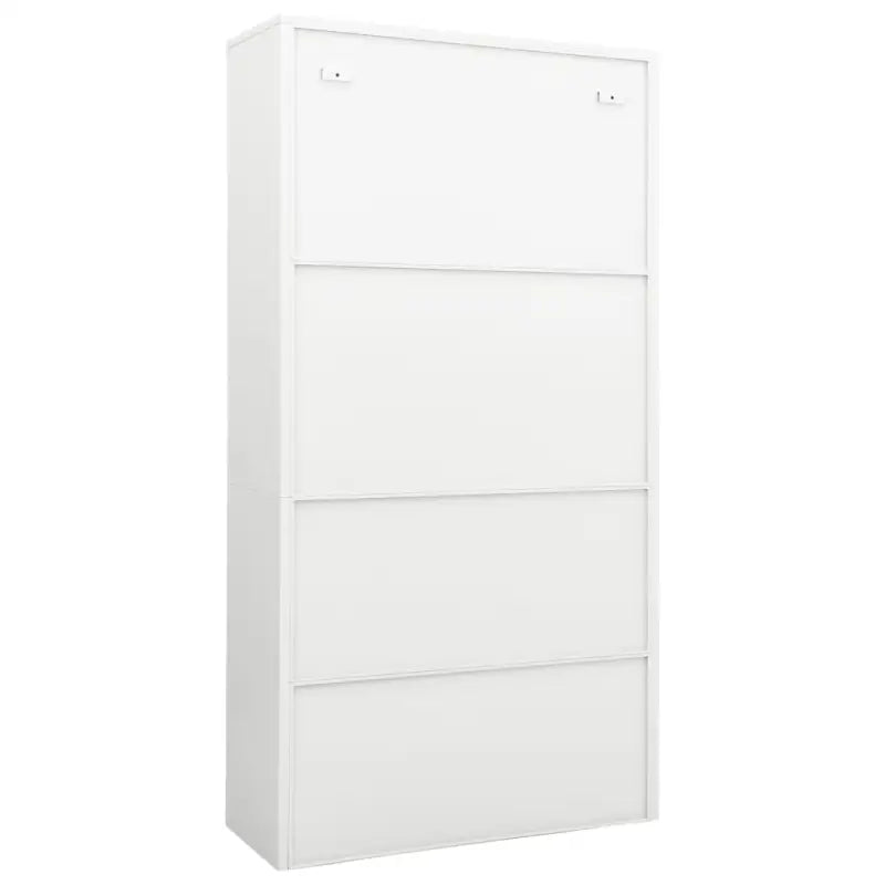 Opbergkast met verstelbare schappen en gehard glas voordeur - Opbergkasten & lockerkasten