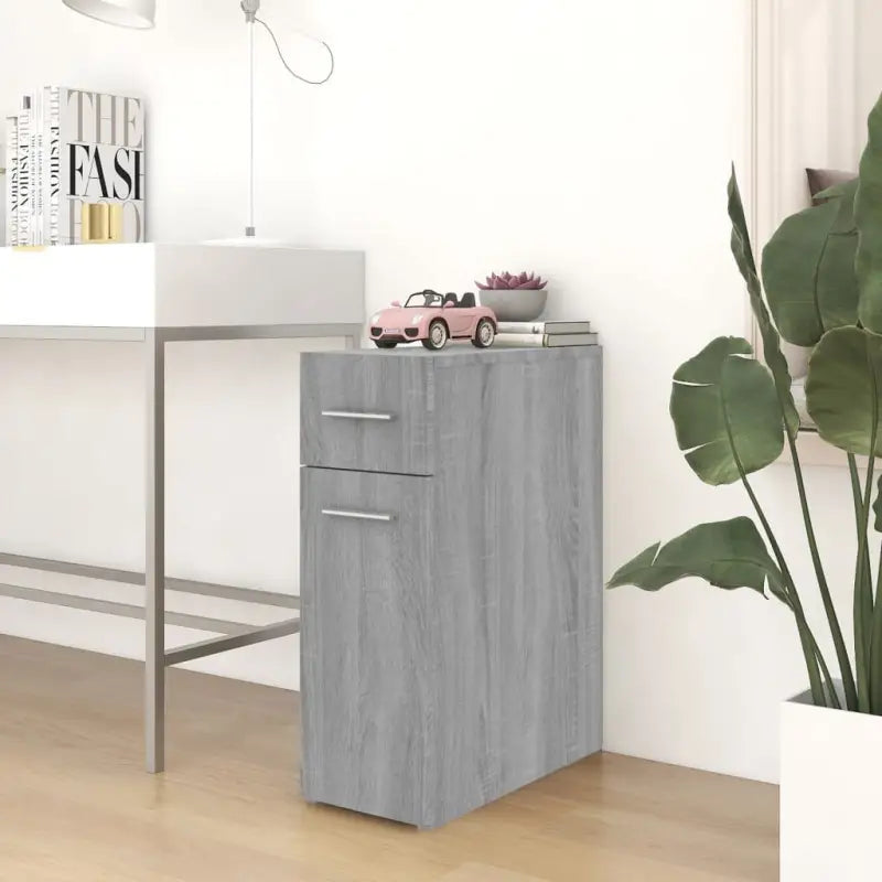 Opbergkast van bewerkt hout voor een overzichtelijk huis - Grijs sonoma / 1 - Opbergkasten & lockerkasten
