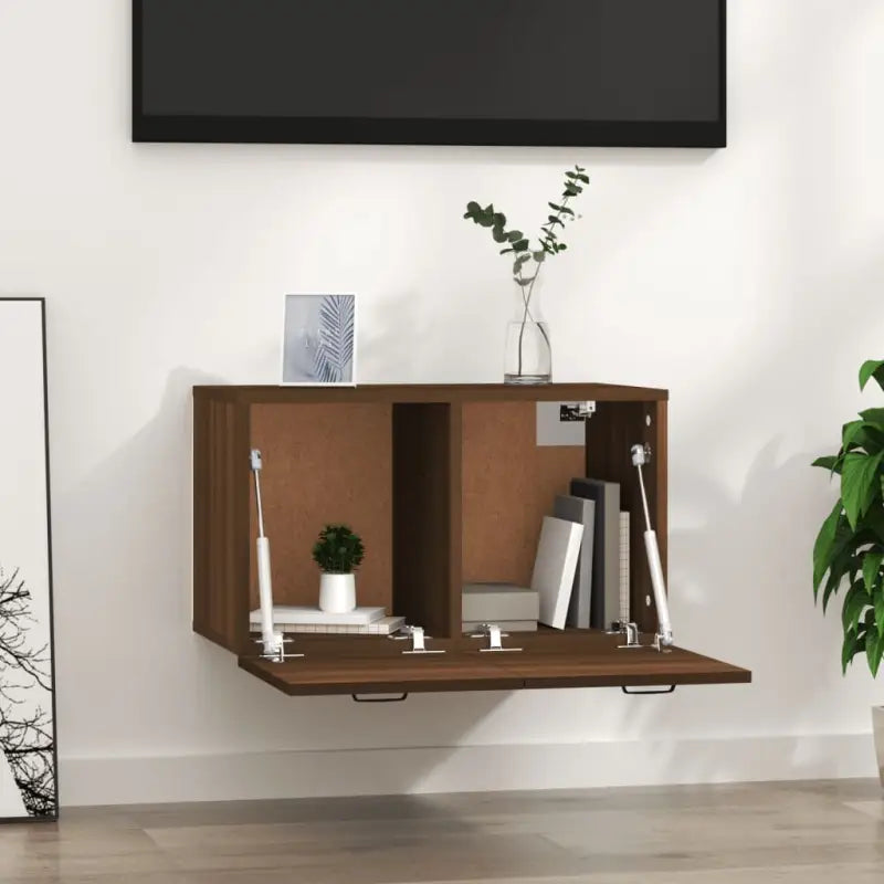 Opbergkast van bewerkt hout voor muurmontage en interieurdecoratie - Opbergkasten & lockerkasten