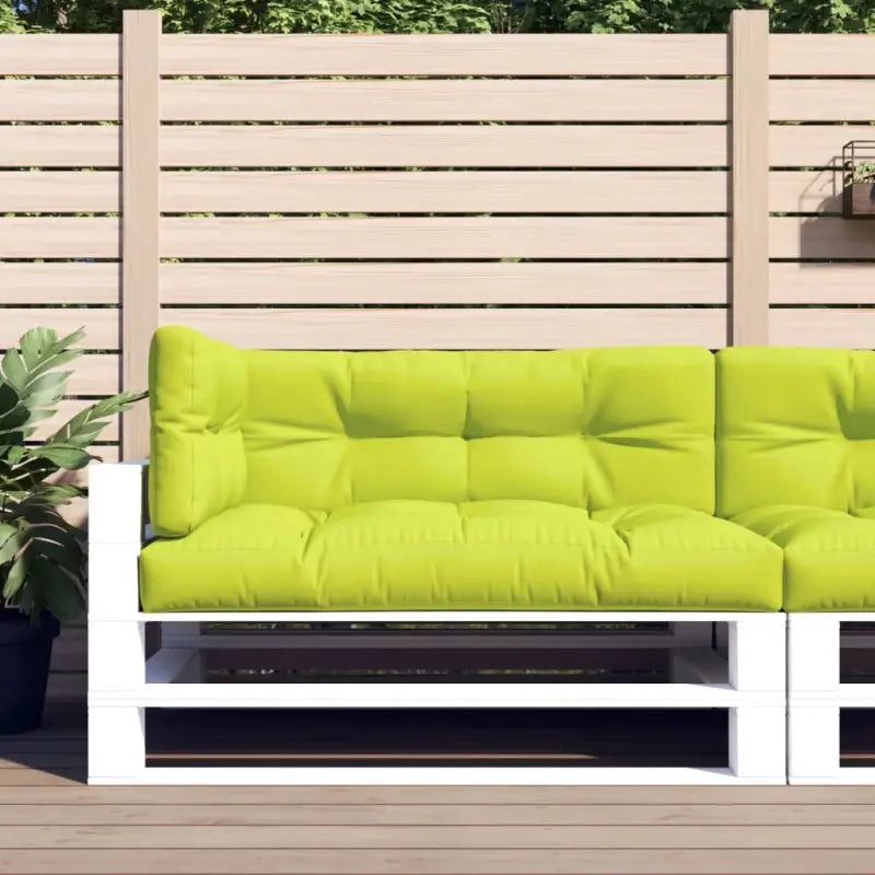 Palletkussens voor een frisse uitstraling en behouden oorspronkelijke vorm - Heldergroen / 3 - Stoelkussens