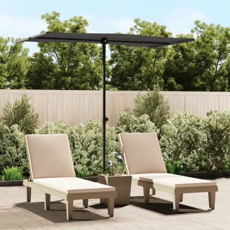 Parasols en Zonneschermen voor Schaduw en UV-bescherming - Antraciet / 180 x 110 cm / 1 - Parasols en zonneschermen