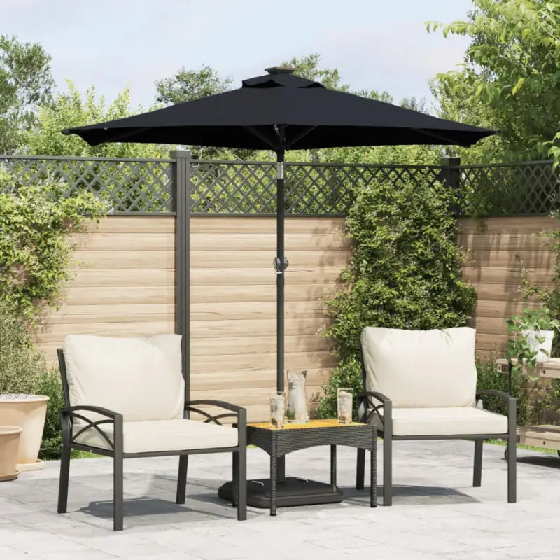 Parasols en zonneschermen voor schaduw en UV-bescherming - Zwart / 1 - Parasols en zonneschermen