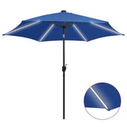 Parasols met aluminium paal voor vlakke ondergrond en UV-bescherming - Parasols en zonneschermen
