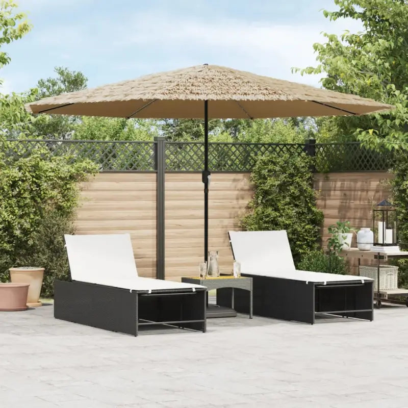 Parasols met LED’s voor schaduw en UV-bescherming tijdens open vuur - 388 x 388 x 248 cm / 1 - Parasols en zonneschermen