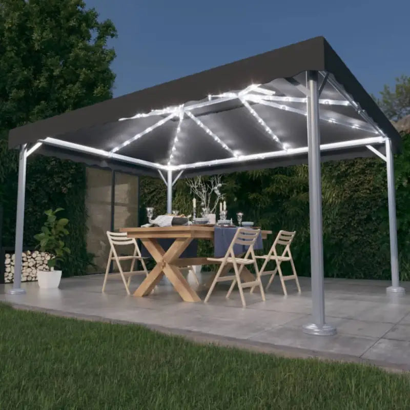 Partytenten met Oxford stof voor elegante buitenactiviteiten - Antraciet / 1 - Partytenten & prieëlen