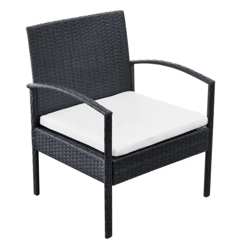 PE-rattan tuinmeubelset met brede en diepe zittingen voor stijlvolle tuinen - Tuinsets