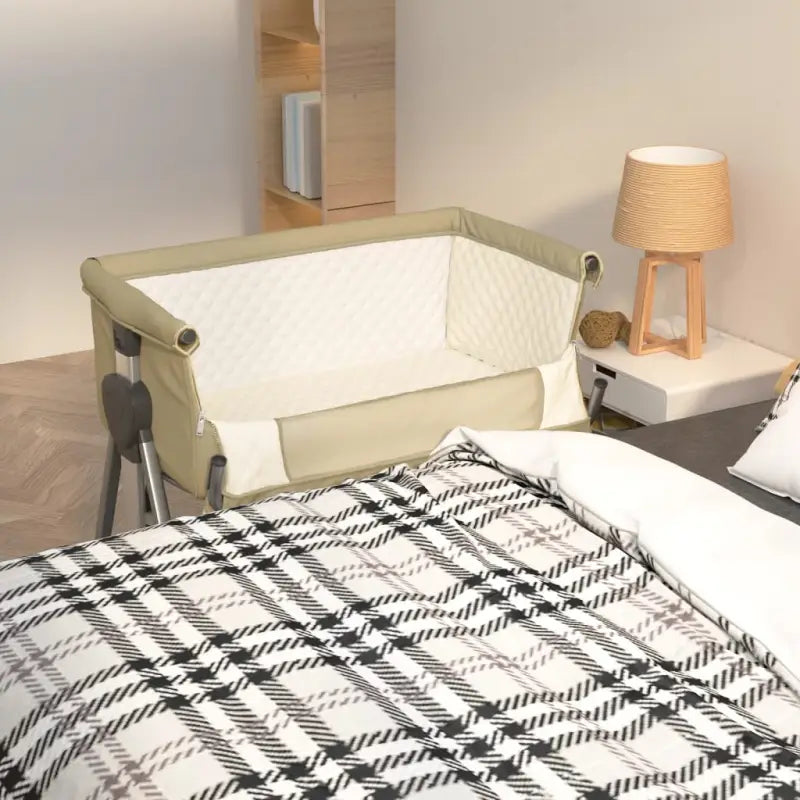 Peuter- en kinderbedden met verstelbare hoogtes voor veilig slapen - Taupe - Peuter- & kinderbedden