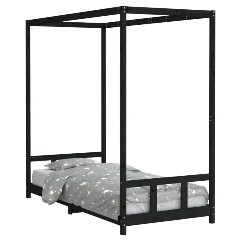 Peuterbed met massief grenenhout voor een natuurlijke slaapkamer - Peuter- & kinderbedden