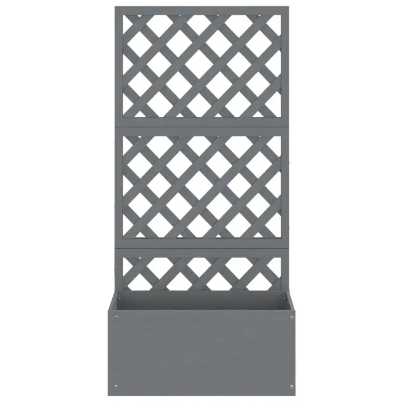 Plantenbak met Latwerk voor Tuin en Balkon - Bloempotten & plantenbakken