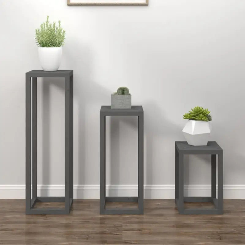 Plantenstandaarden in massief grenenhout de perfecte keuze voor je woonkamer - Plantenstandaarden