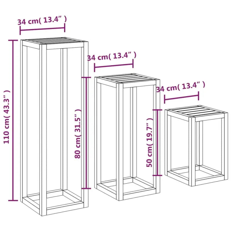 Plantenstandaarden in massief grenenhout de perfecte keuze voor je woonkamer - Plantenstandaarden