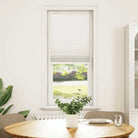 Plissé rolgordijn voor jonge kinderen met gemakkelijke zon- en zichtbescherming - Wit / 60 x 150 cm - Jaloezieën &