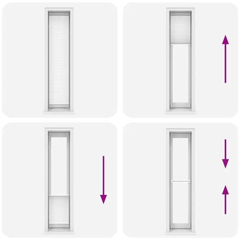 Plissé rolgordijn voor jonge kinderen met gemakkelijke zon- en zichtbescherming - Jaloezieën & rolgordijnen