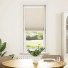 Plissé rolgordijn voor jonge kinderen met gemakkelijke zon- en zichtbescherming - Crème / 40 x 150 cm - Jaloezieën &