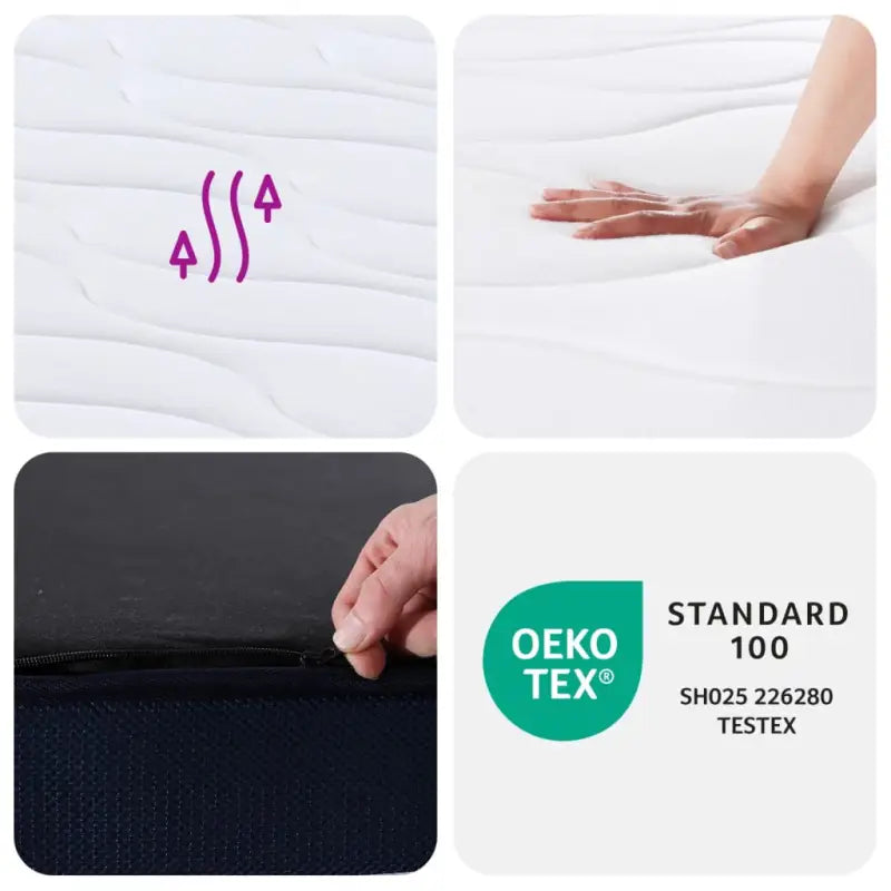 Pocketveringmatras voor comfortabele en ademende slaapervaring - Matrassen