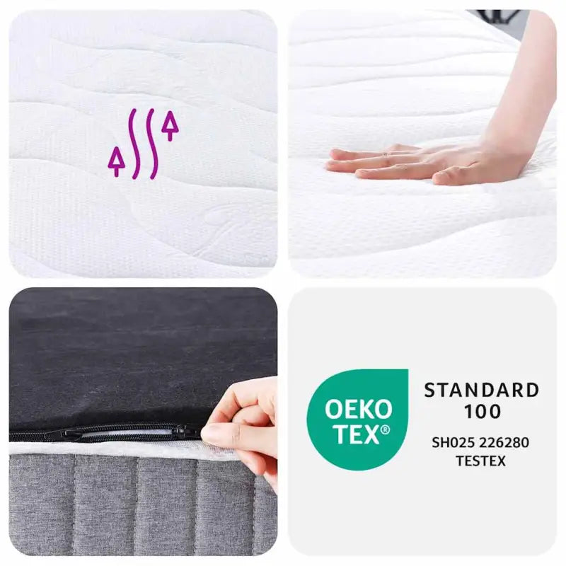 Pocketveringmatras voor comfortabele en ademende slaapervaring - Matrassen