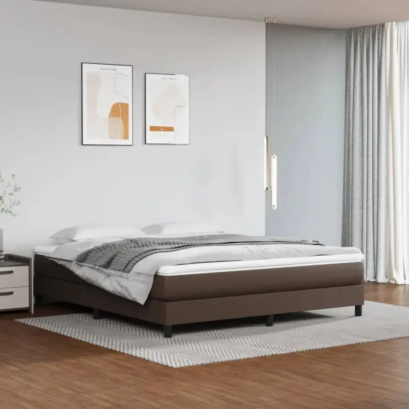 Pocketveringmatras voor een comfortabele en rustgevende slaap - Bruin / 160 x 200 cm / 1 - Matrassen
