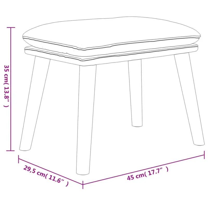 Poefs met kunstlederen afwerking voor een modern en comfortabel interieur - Poefs