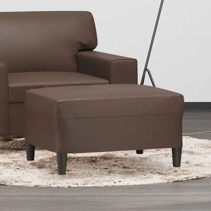 Poefs voor een modern en comfortabel interieur - Bruin / 70 x 55 x 41 cm / 1 - Poefs